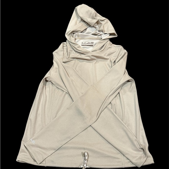 Avalanche Beige Hooded Shirt - Picture 1 of 2